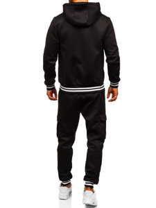 Men’s Sport Outfit with hood Black Bolf 27C6506