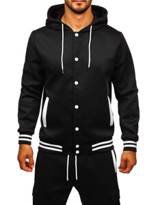 Men’s Sport Outfit with hood Black Bolf 27C6506