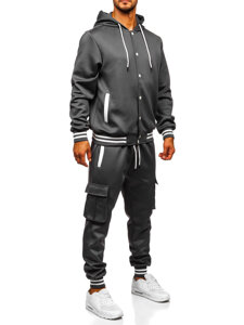 Men’s Sport Outfit with hood Graphite Bolf 27C6506