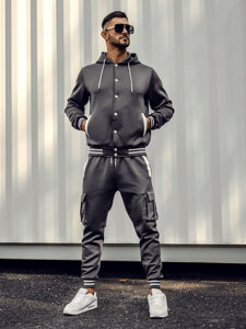 Men’s Sport Outfit with hood Graphite Bolf 27C6506