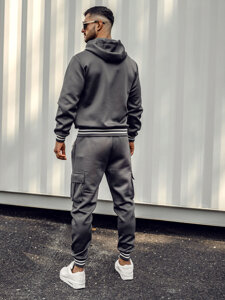 Men’s Sport Outfit with hood Graphite Bolf 27C6506