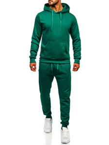 Men’s Sport Outfit with hood Green Bolf D003