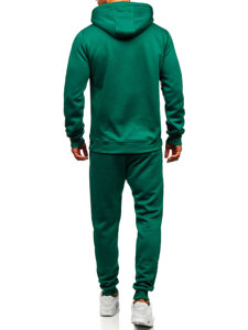 Men’s Sport Outfit with hood Green Bolf D003