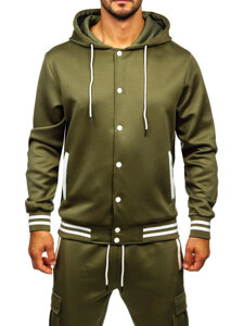 Men’s Sport Outfit with hood Khaki Bolf 27C6506