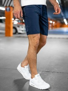 Men's Sport Shorts Navy Blue Bolf HH037