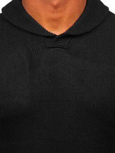 Men's Stand Up Sweater Black Bolf MM6018