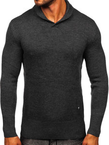 Men's Stand Up Sweater Graphite Bolf MM6018