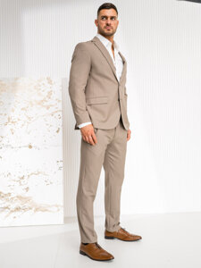 Men's Suit Beige Bolf 02