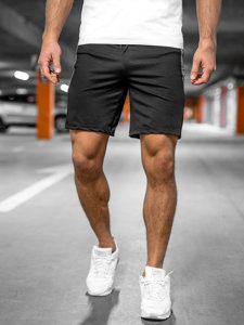 Men's Sweat Shorts Black Bolf 68026