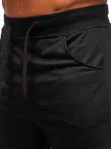 Men's Sweat Shorts Black Bolf B1001