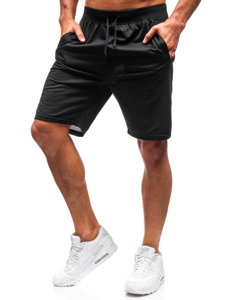 Men's Sweat Shorts Black Bolf DK01