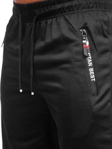 Men's Sweat Shorts Black Bolf JX503