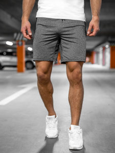 Men's Sweat Shorts Graphite Bolf 68026