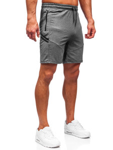 Men's Sweat Shorts Graphite Bolf 68041