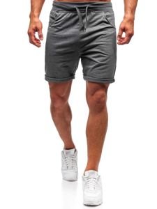 Men's Sweat Shorts Graphite Bolf B1001