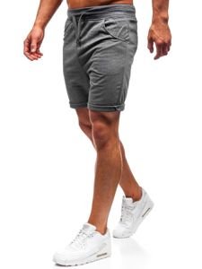 Men's Sweat Shorts Graphite Bolf B1001