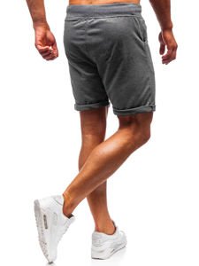 Men's Sweat Shorts Graphite Bolf B1001