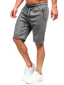 Men's Sweat Shorts Graphite Bolf JX131