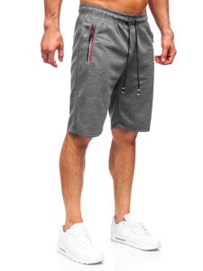 Men's Sweat Shorts Graphite Bolf JX131