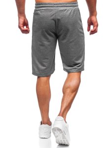 Men's Sweat Shorts Graphite Bolf JX511