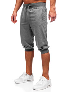 Men's Sweat Shorts Graphite Bolf K10002