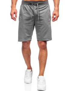 Men's Sweat Shorts Graphite Bolf K10003