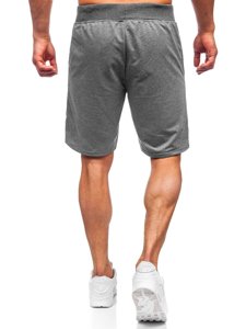 Men's Sweat Shorts Graphite Bolf K10003