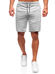 Men's Sweat Shorts Grey Bolf 68041