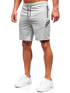 Men's Sweat Shorts Grey Bolf 68041