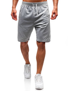 Men's Sweat Shorts Grey Bolf DK01