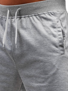 Men's Sweat Shorts Grey Bolf DK01