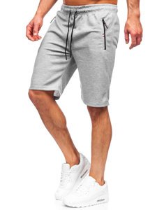 Men's Sweat Shorts Grey Bolf JX130