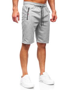 Men's Sweat Shorts Grey Bolf JX130