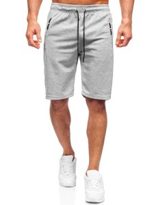 Men's Sweat Shorts Grey Bolf JX202