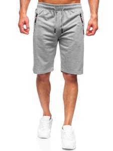 Men's Sweat Shorts Grey Bolf JX503