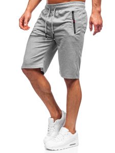 Men's Sweat Shorts Grey Bolf JX505