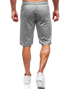 Men's Sweat Shorts Grey Bolf JX505