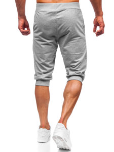 Men's Sweat Shorts Grey Bolf K10002