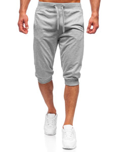 Men's Sweat Shorts Grey Bolf K10002