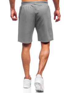 Men's Sweat Shorts Grey Bolf KS2601