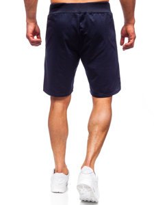 Men's Sweat Shorts Navy Blue Bolf K10003