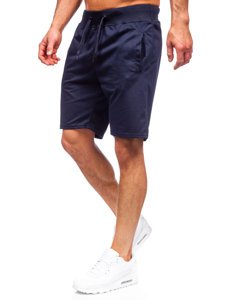 Men's Sweat Shorts Navy Blue Bolf K10003