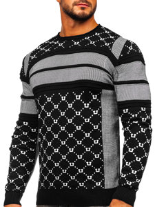 Men's Sweater Black Bolf 1059