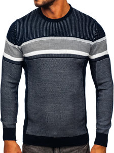 Men's Sweater Navy Blue Bolf 2510