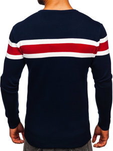 Men's Sweater Navy Blue Bolf H2108