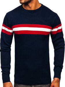 Men's Sweater Navy Blue Bolf H2113