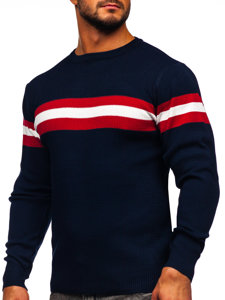 Men's Sweater Navy Blue Bolf H2113