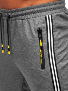 Men's Sweatpants Anthracite Bolf K10338