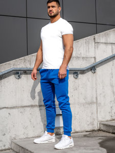 Men's Sweatpants Blue Bolf CK01