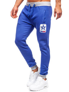 Men's Sweatpants Blue Bolf K10001